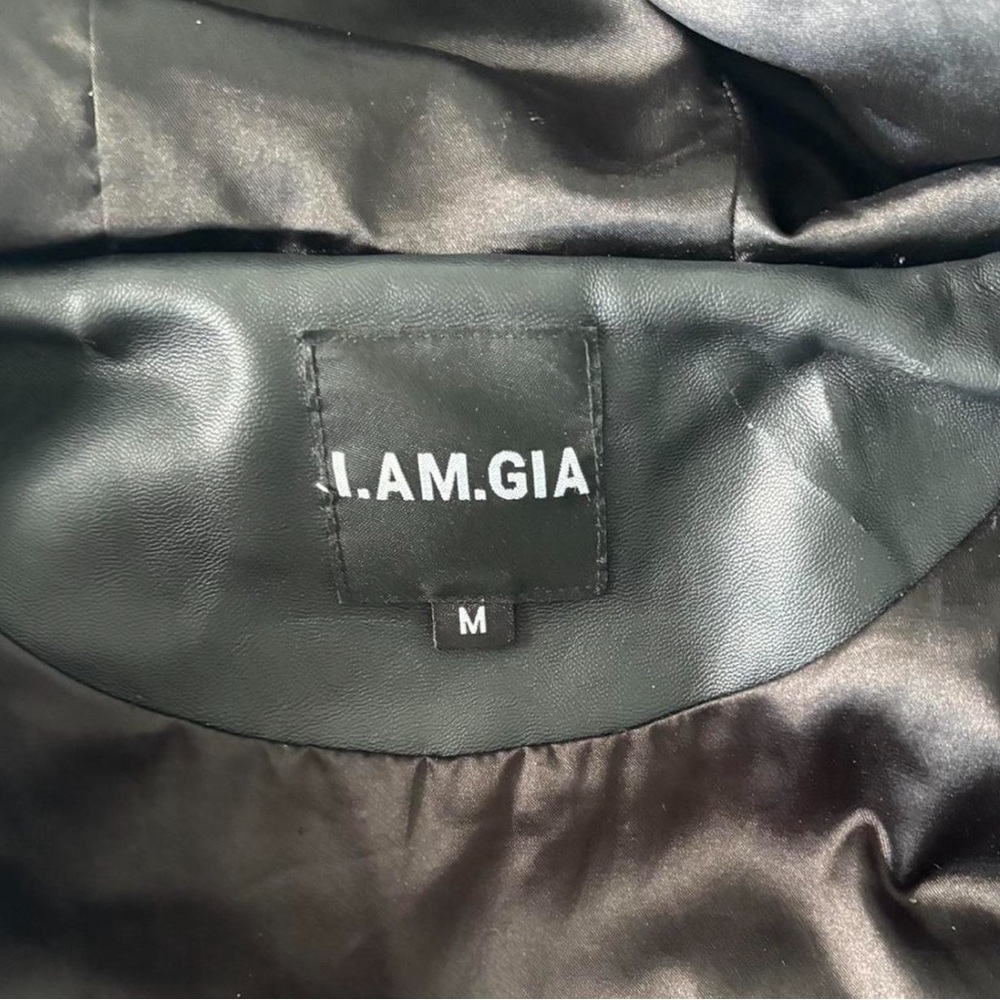 I.AM.GIA Black Teddy Jacket - Picture 5 of 6